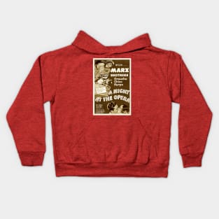 A Night At The Opera (Sepia) Kids Hoodie